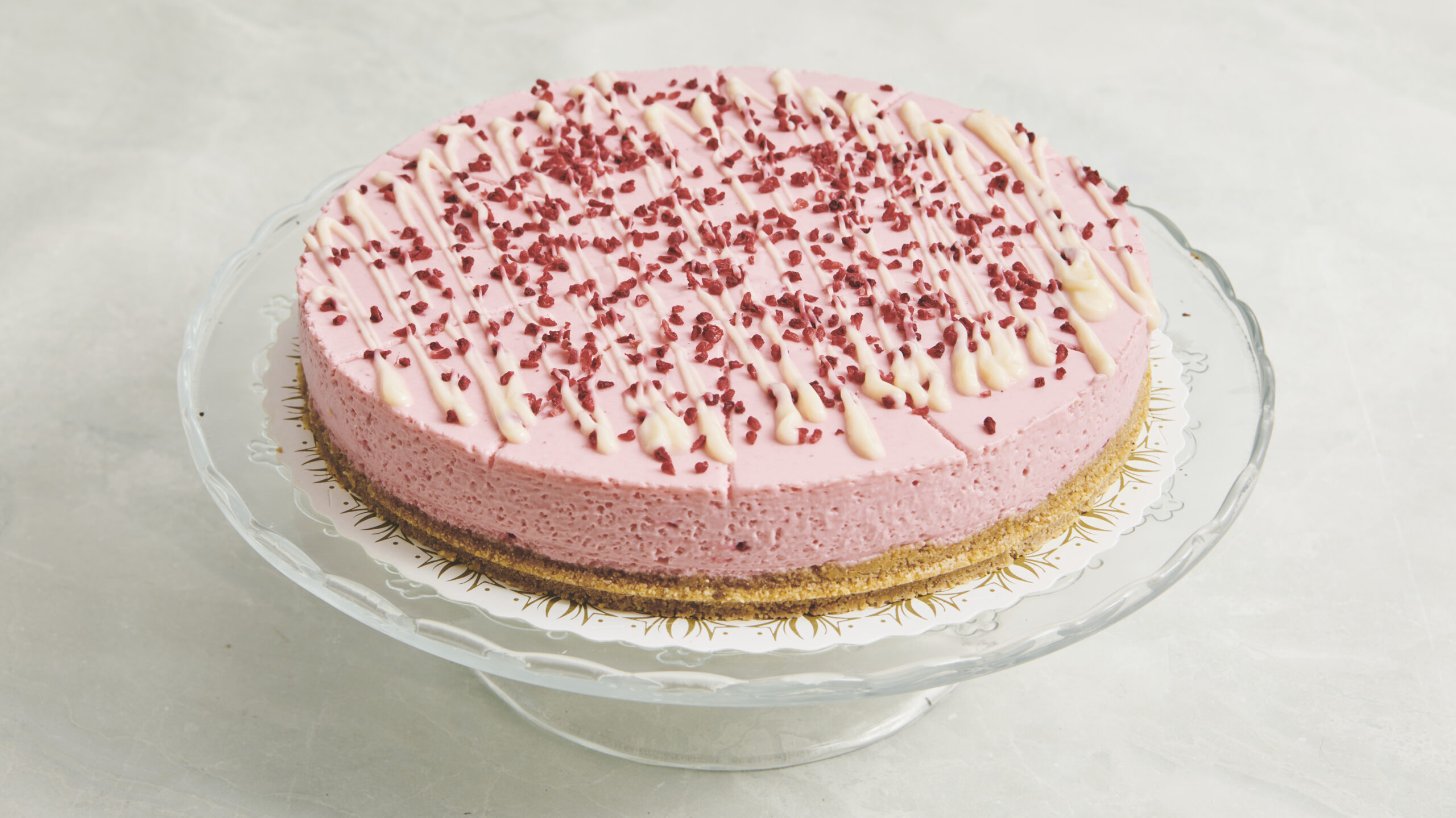 Hindbær cheesecake