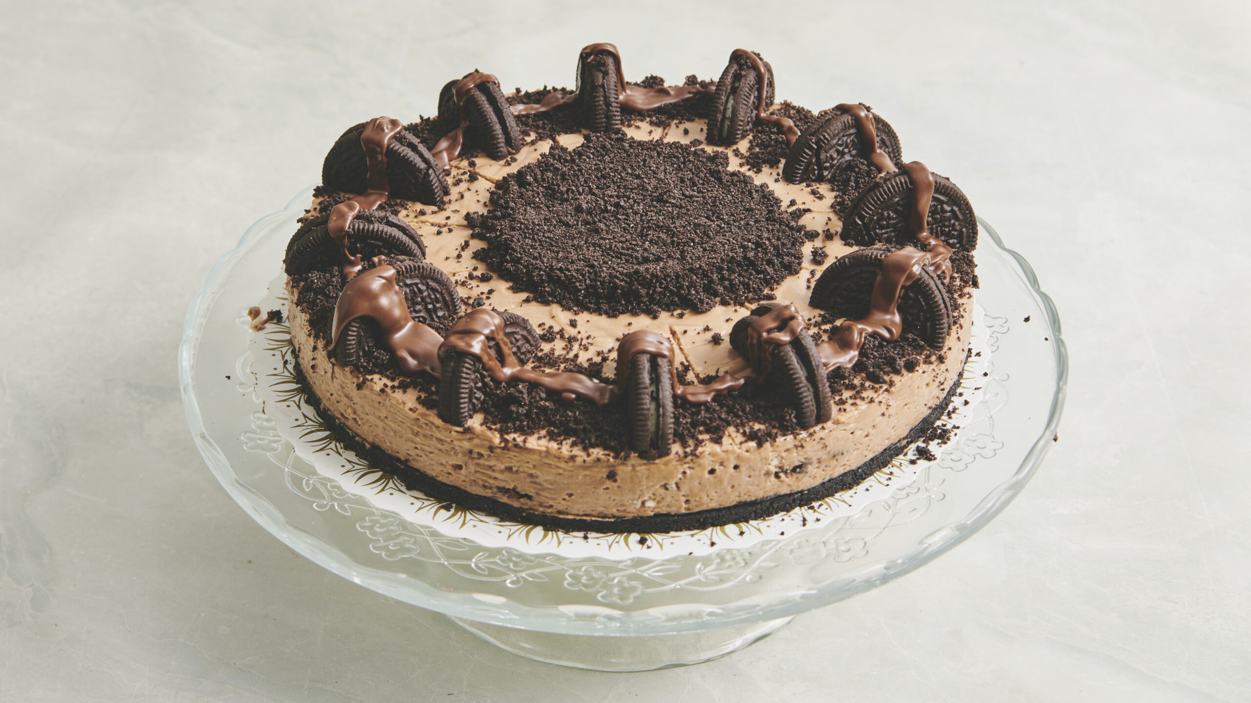 Cheesecake med Oreo Nutella fyld coverbillede