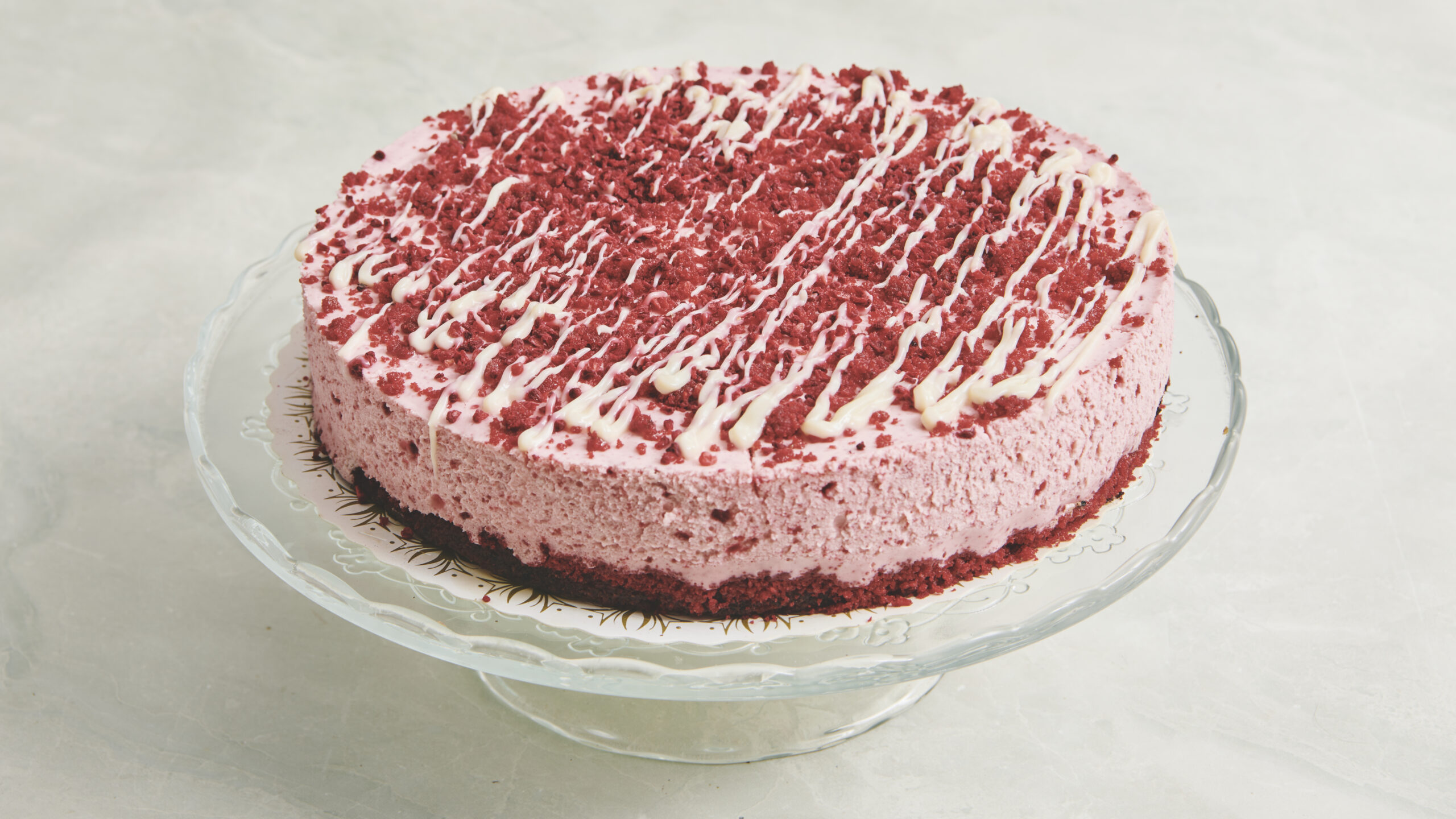 Red Velvet Hindbær Cheesecake