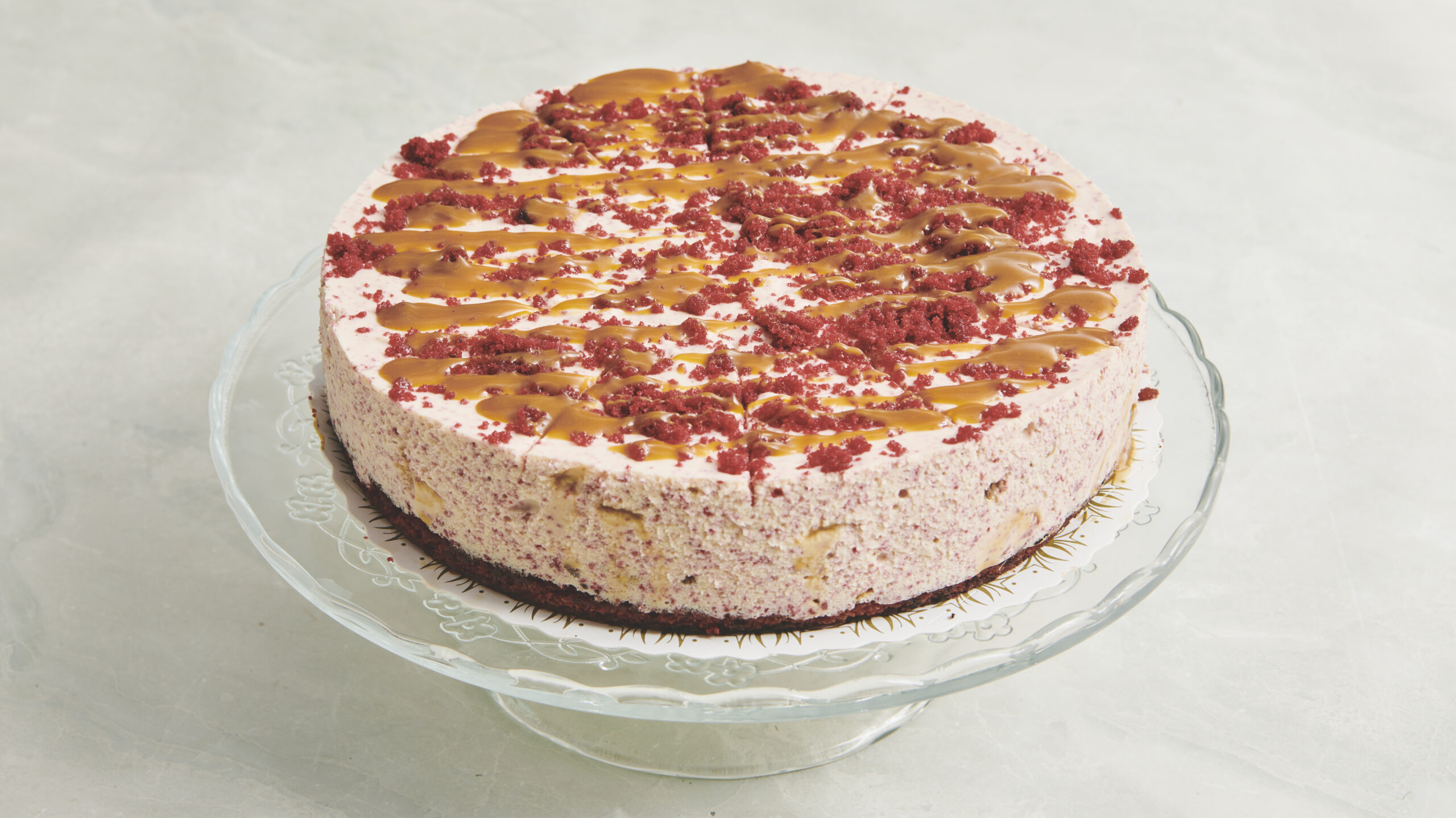 Red Velvet Cheesecake med Toffifee