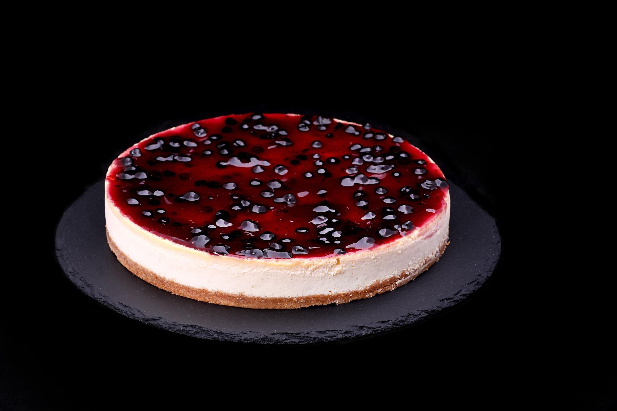 Blåbær cheesecake