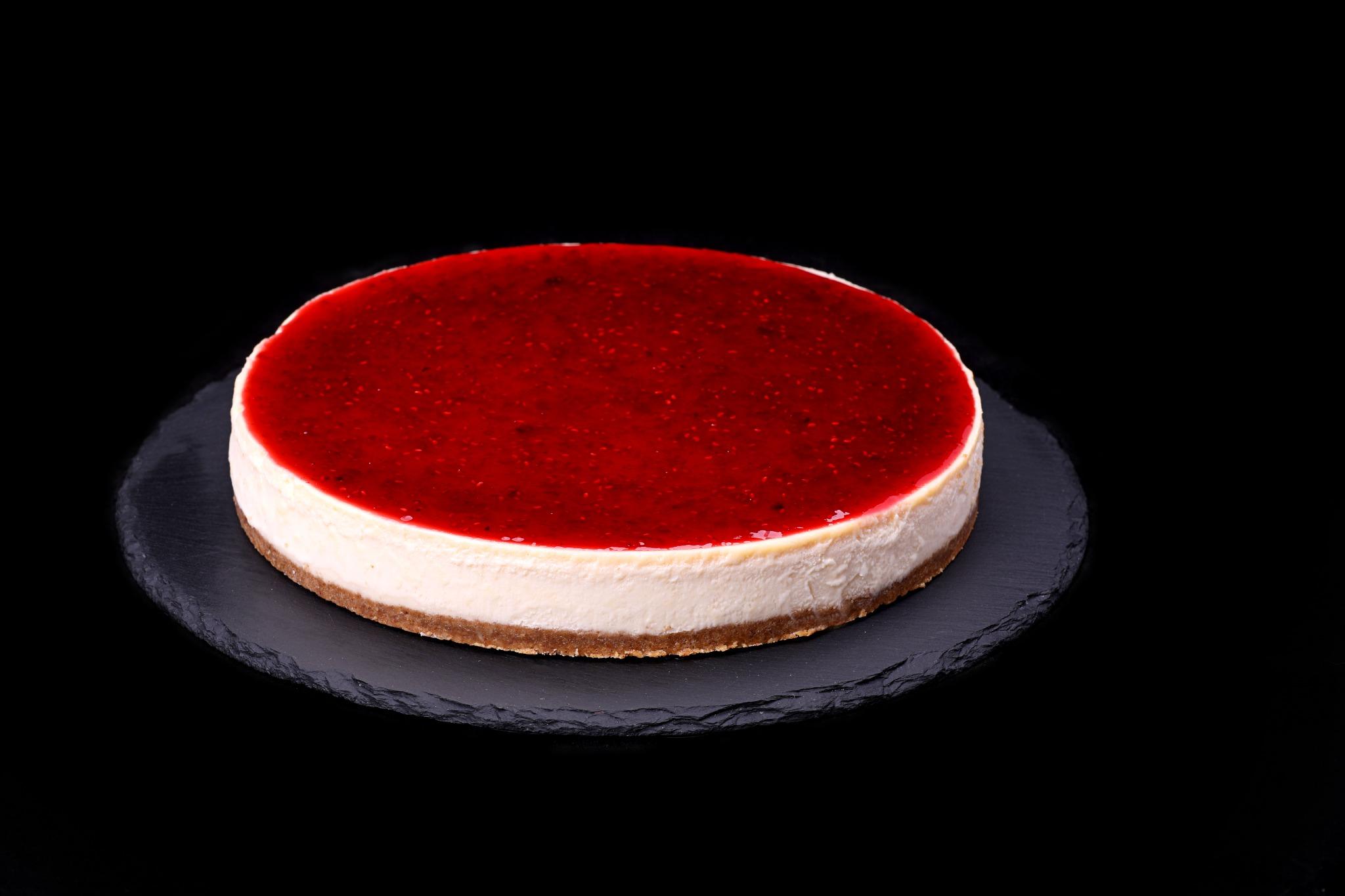 Hindbær cheesecake coverbillede